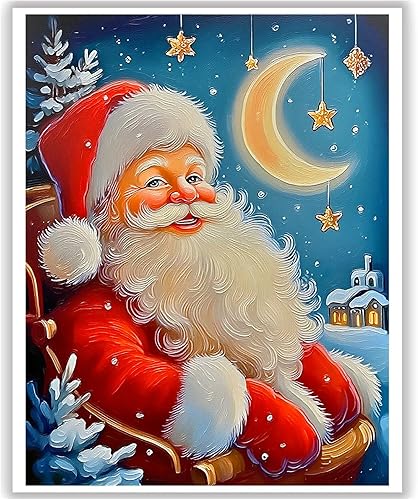 Miniatura 21 de HITO Paquete de 6 pinturas por números para adultos, kit de pintura por números para adultos, flores, fácil de pintar por números, perfecto para