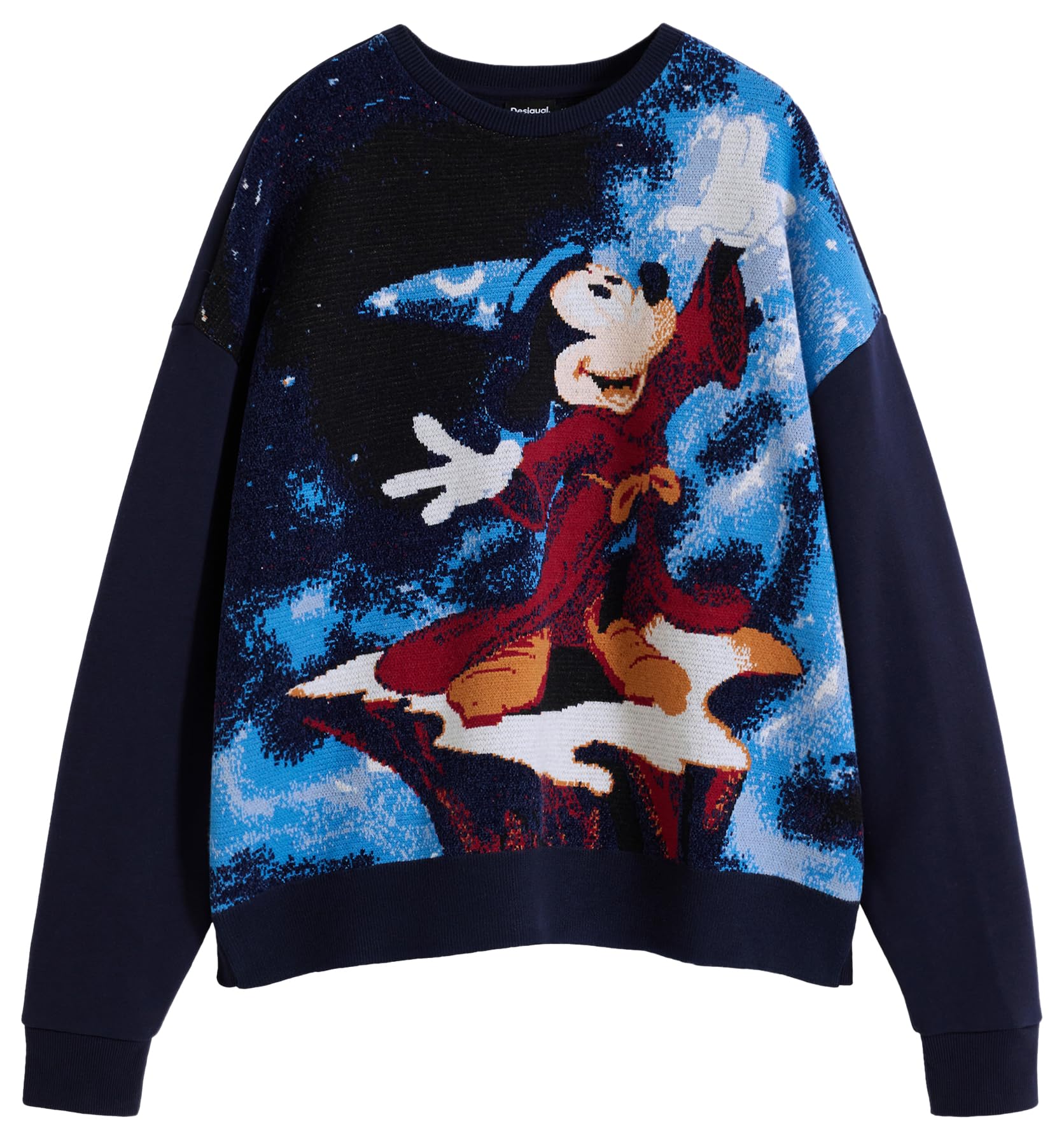 Desigual Sweat_Fantasy_Mickey Sweatshirt Mujer (Pack de 1)
