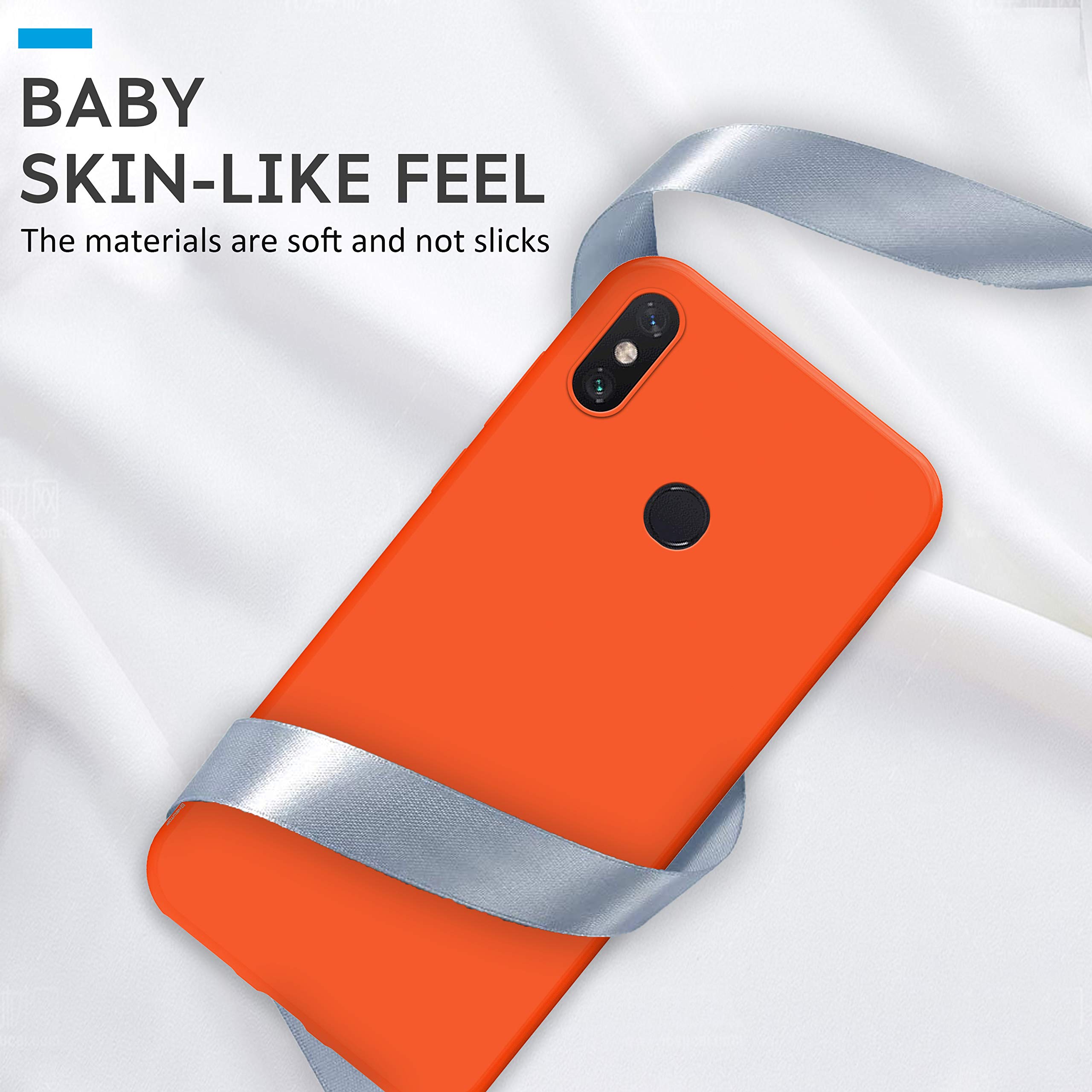 N NEWTOP Cover Compatibile per Xiaomi Mi 8, Custodia TPU SOFT Gel