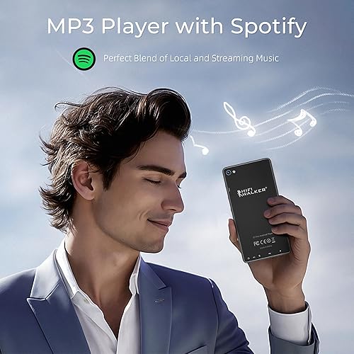 Miniatura 3 de HIFI WALKER Reproductor de MP3 G7 Pro con cámaras duales, Android 13, 3 GB de RAM+32 GB de ROM, Bluetooth 5.0, WiFi, pantalla táctil de 5.2