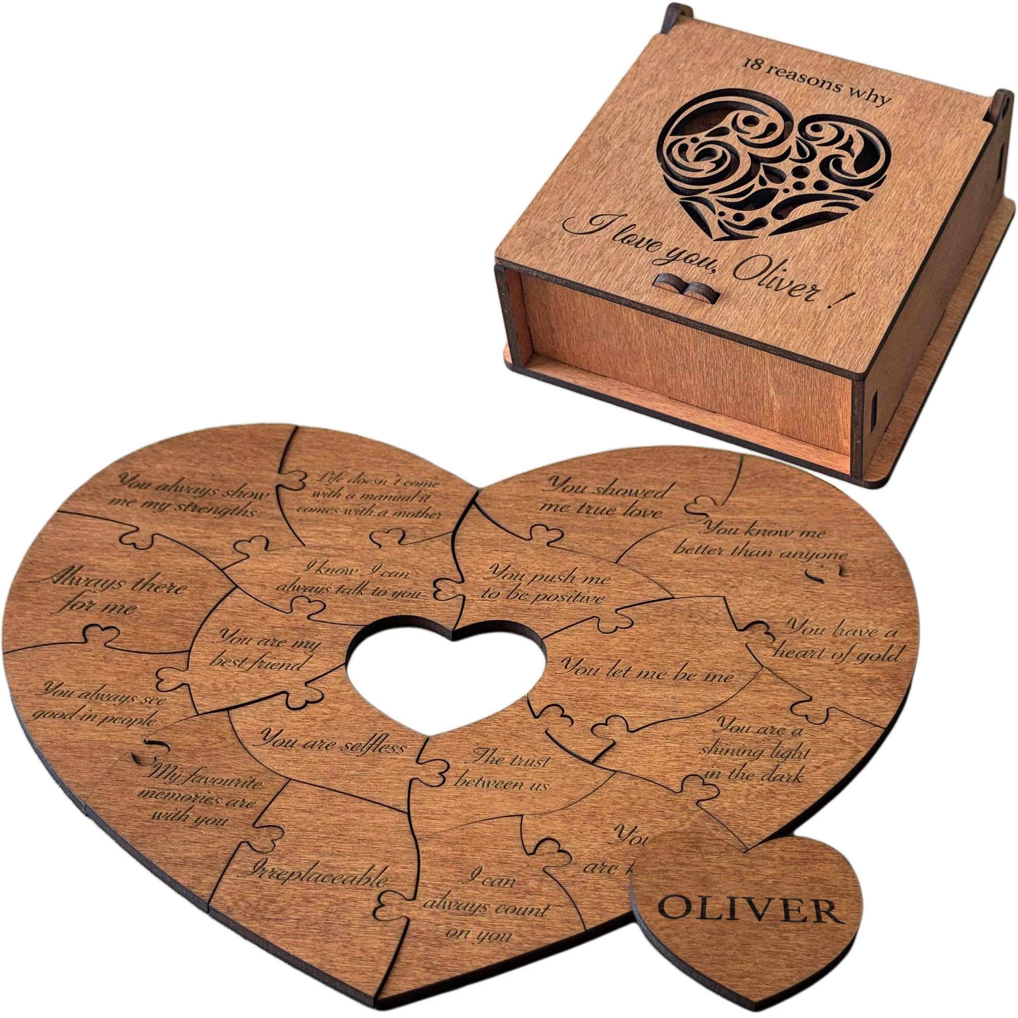 Custom Reasons Puzzle