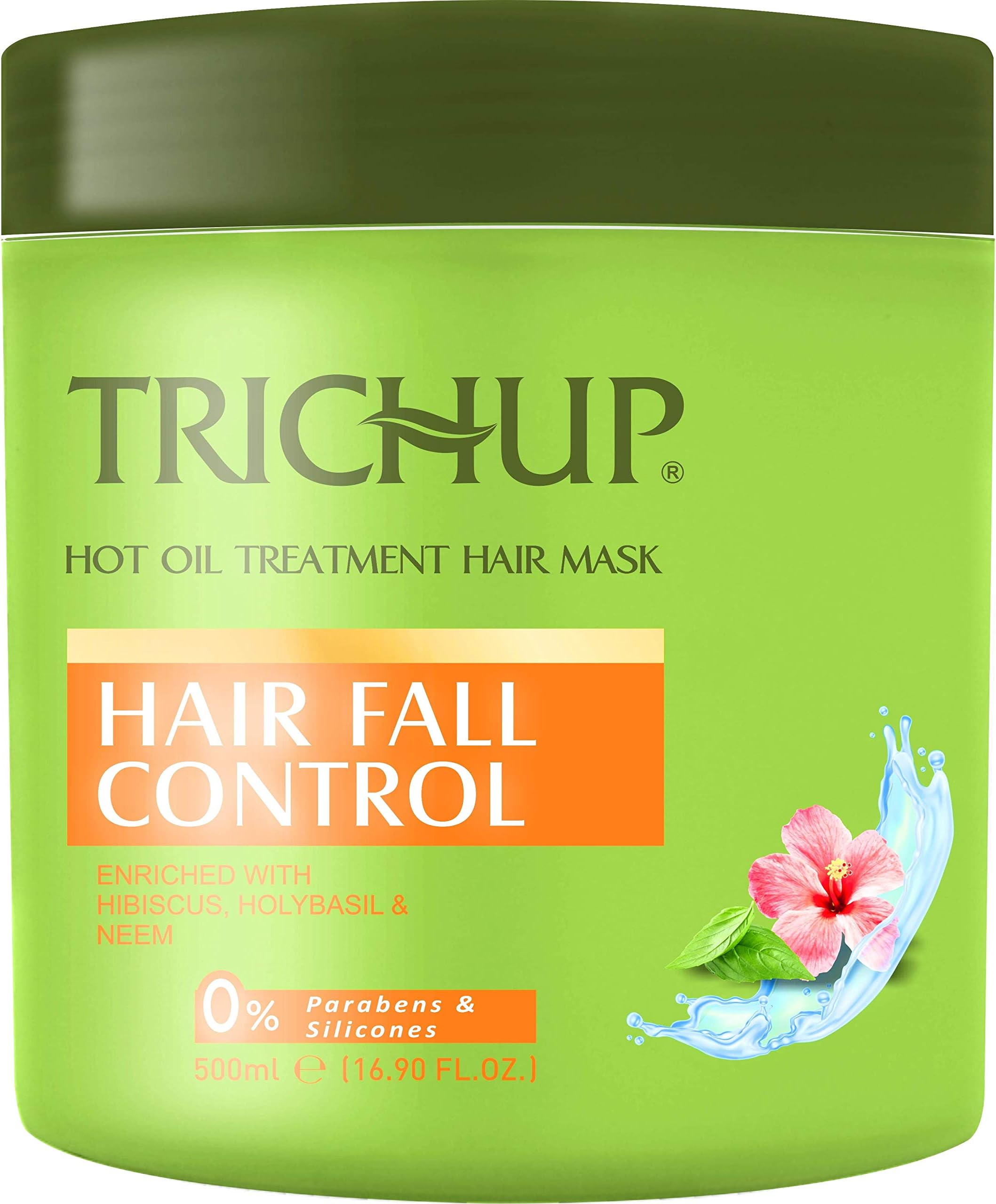 Trichup Hair Mask - Hair Fall Control Hot Oil Treatment 500ml Parabens Silicone Free