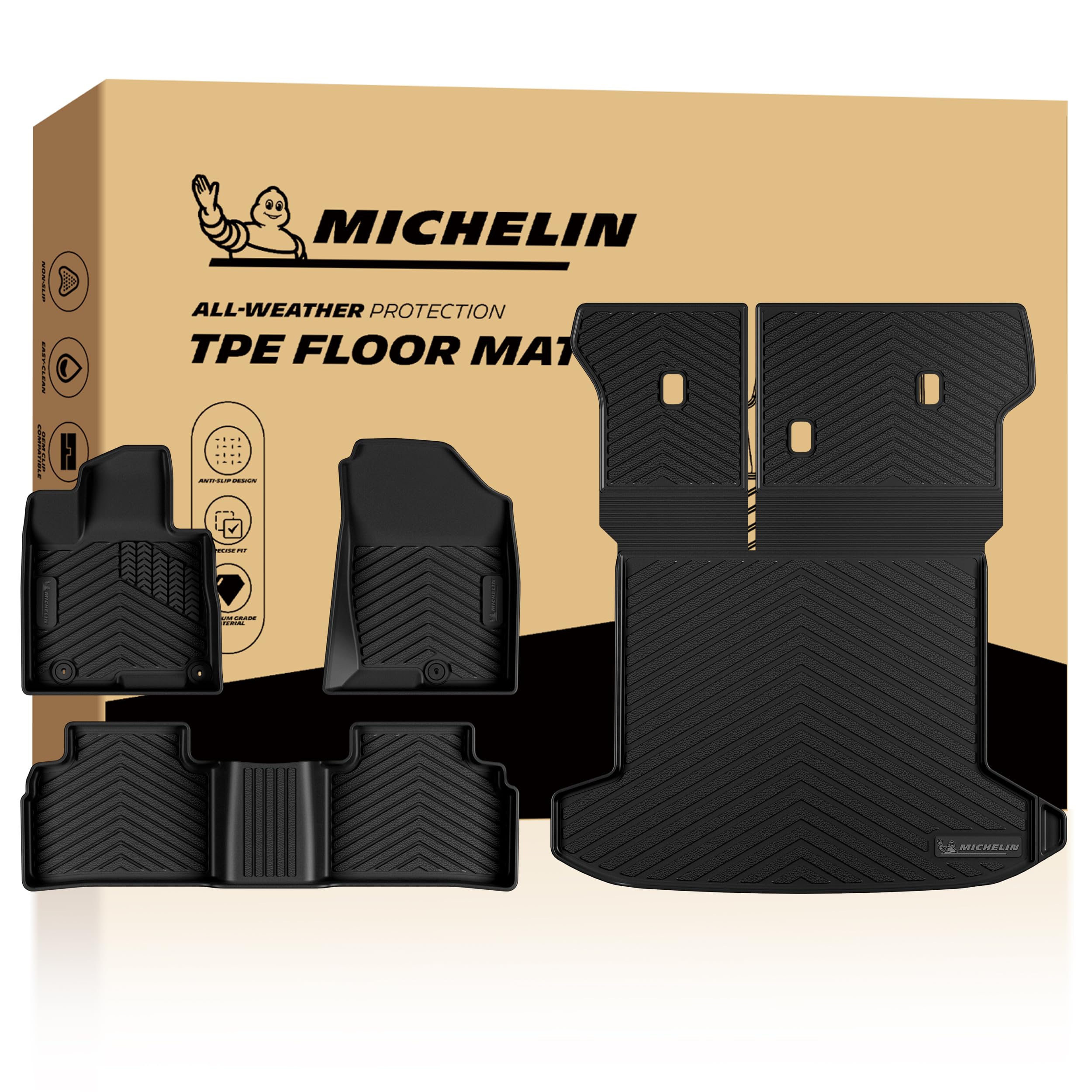 Michelin Vehicle Mats for 2022-2026 Hyundai Tucson Gas (4 Piece)