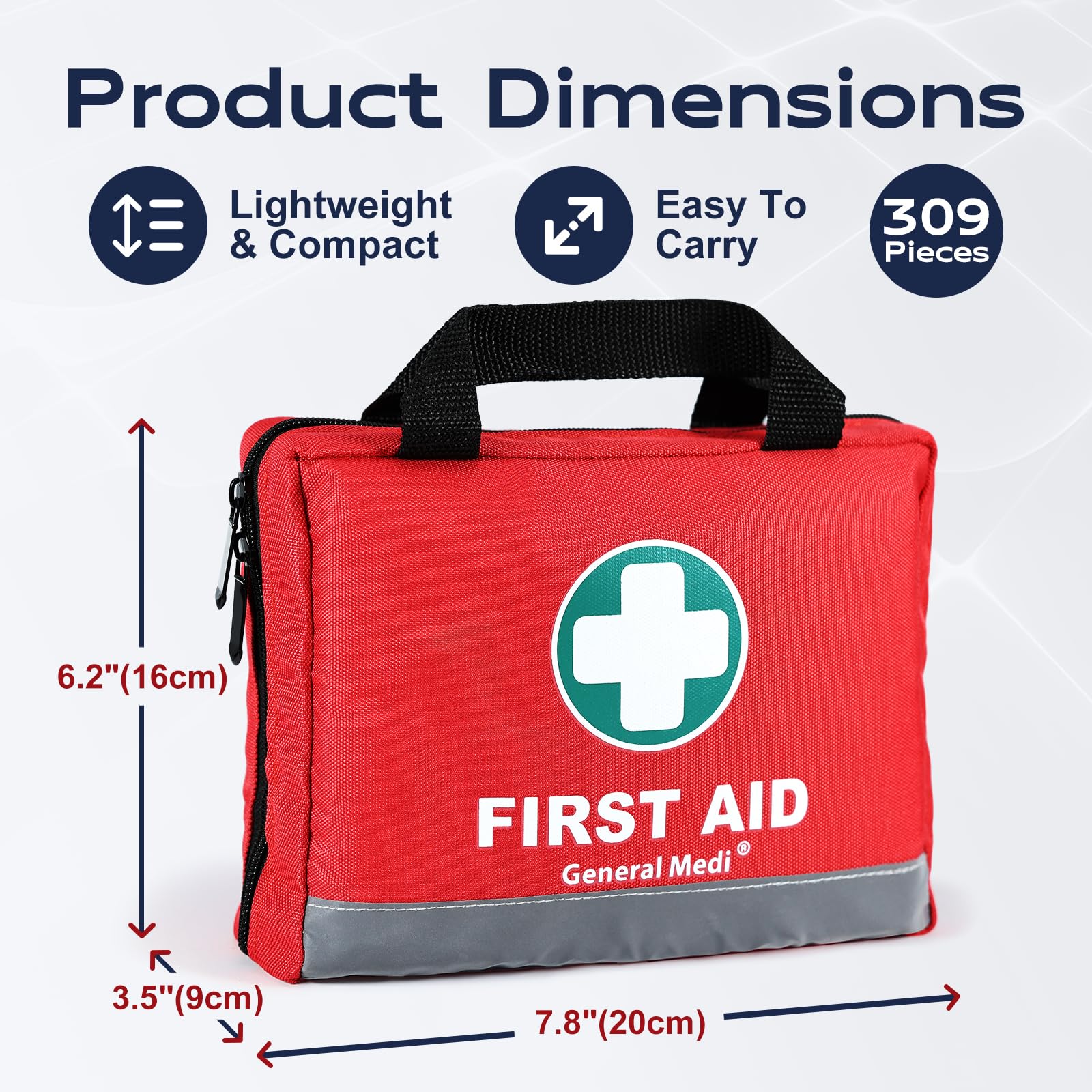 General Medi 309 Piece First Aid Kit - Emergency Kit — Amazon image 3