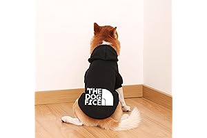 Petite Dog Face Jacket - Comfy, Breathable Sweatshirt Hoodie