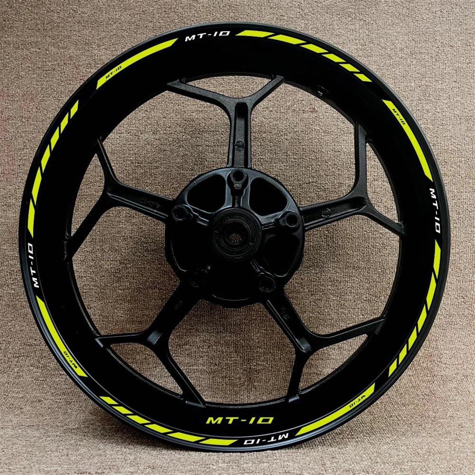 Stickers Motorcycle Accessories Reflective Rim Edge Stripes Wheel Stickers for MT-10 Mt10(Style 17)