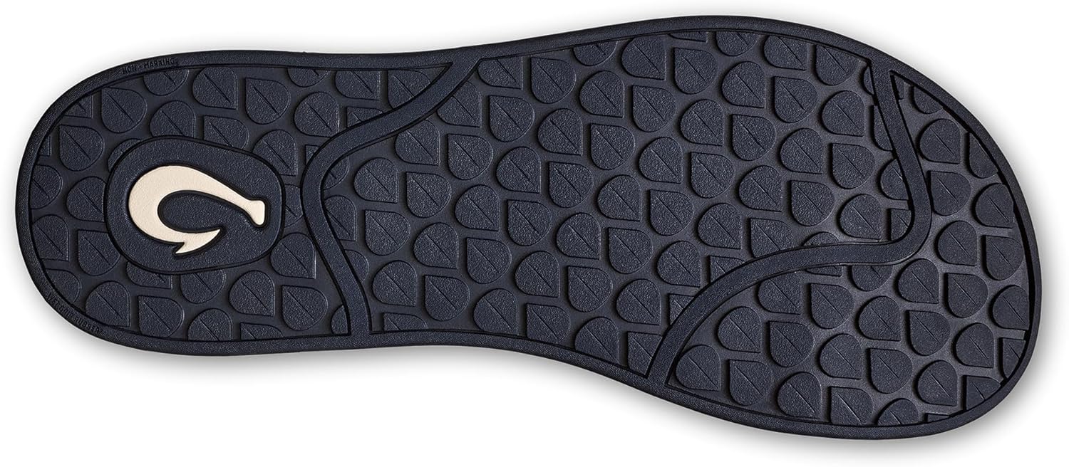 OLUKAI Southshore Women's Everyday Leather Sandals, Full-Grain Leather, Non-Marking Rubber Traction Pads & Compression Molded Footbed - Image 4