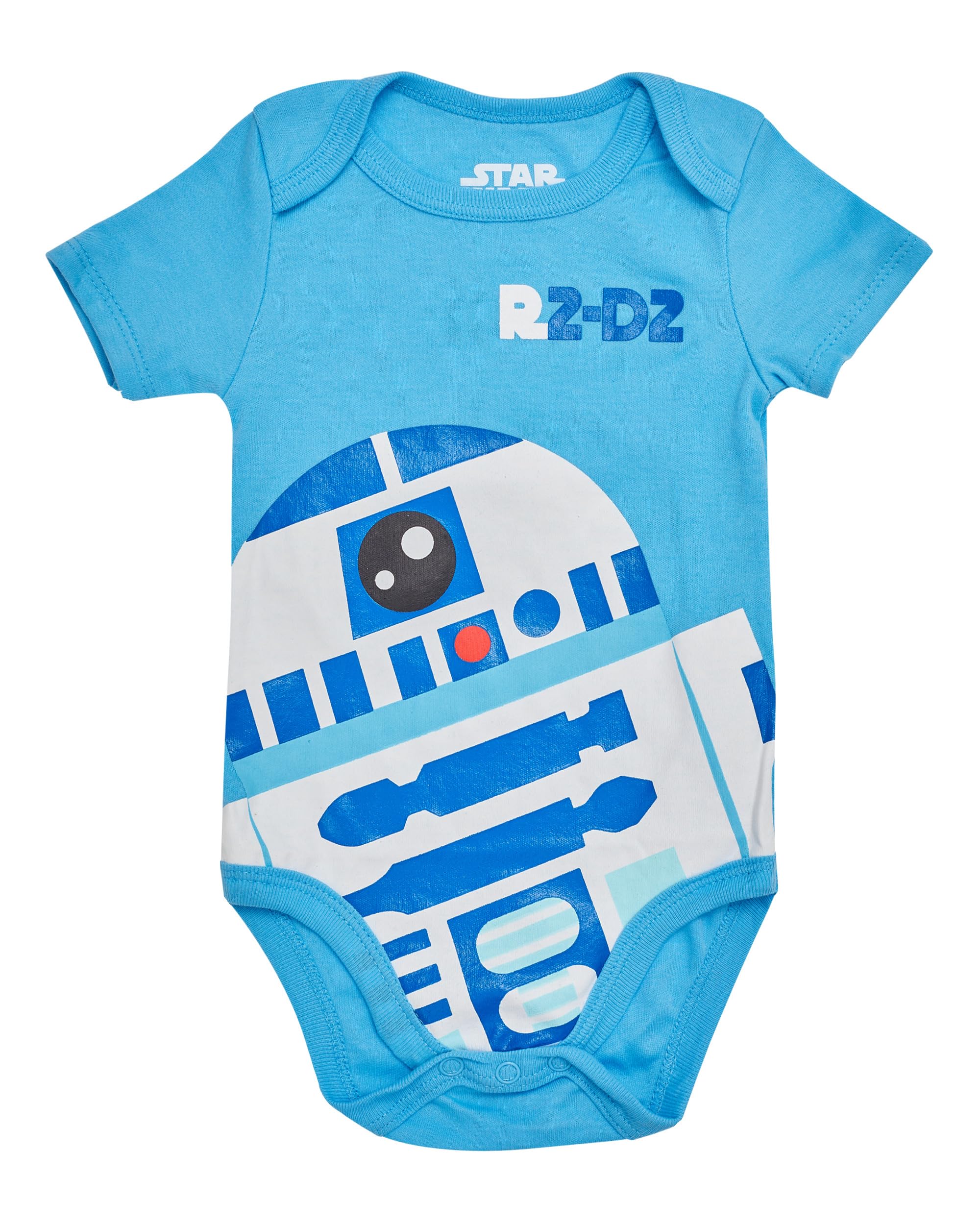STAR WARS Baby-Body, 5er-Pack, Baby-Bodys mit Darth Vader, Boba Fett, Yoda, C-3PO, R2-D2