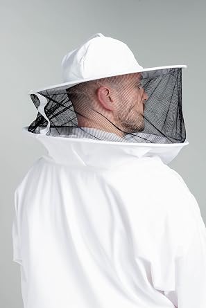 Premium Beekeeping Protective Bee Jacket Round Style Hood Jacket