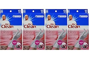 Mr. Clean Bliss Premium Latex-free Gloves: Immaculate Dishwashing Companions