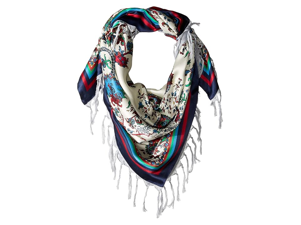 

Echo Design Paisley Double-Faced Silk Square Scarf (Multi) Scarves