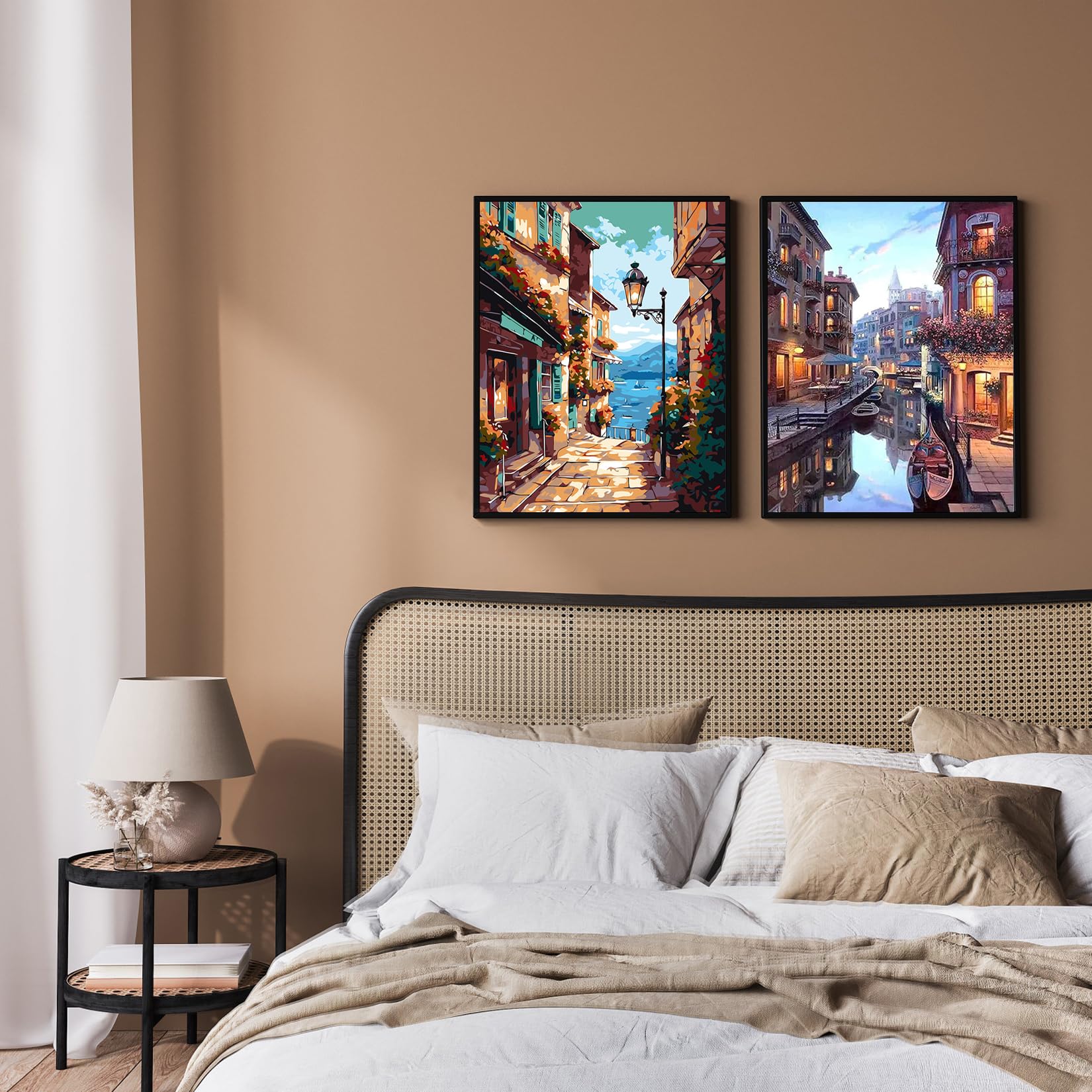 Pittura Per Adulti Kit Pittura Con Numeri Viart - Paesaggio Per Adulti