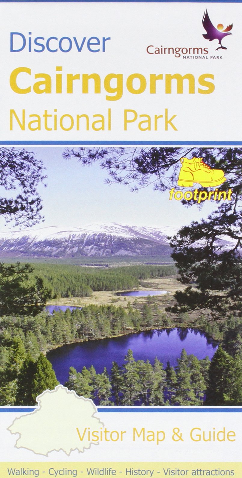 Discover Cairngorms National Park: Visitor Map and Guide (Footprint Maps)