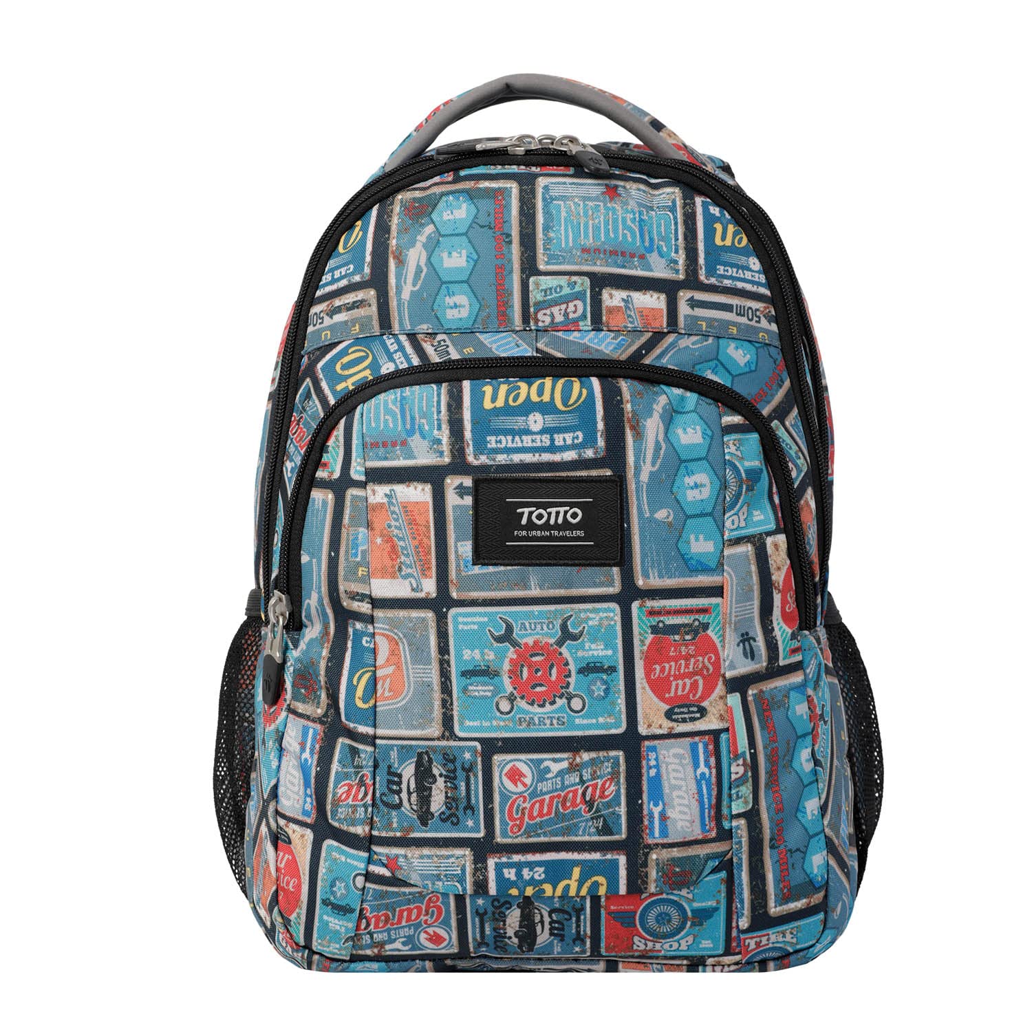 TOTTO Morral Tamulo Mochila, Unisex Adulto, Estampado, Talla Única