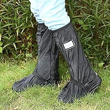 aqxreight - Les Chaussures Imperméables pour Bottes de Pluie Couvrent des Couvre-chaussures Antidérapants Réutilisables et Pliables pour Femmes et Hommes(S)