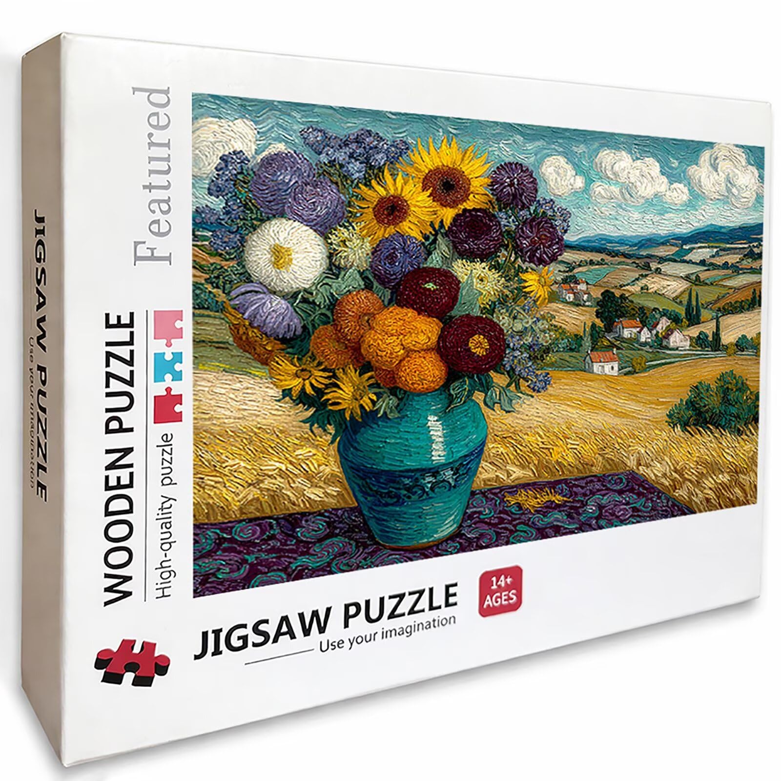 Puzzle 2000 elementów dla dorosłych, drewniane puzzle, 99 x 70 cm, dla mężczyzn, kobiet, starszych seniorów, części ściśle do siebie pasują, dekompresja, dekoracja ścienna, prezenty dla nastolatków