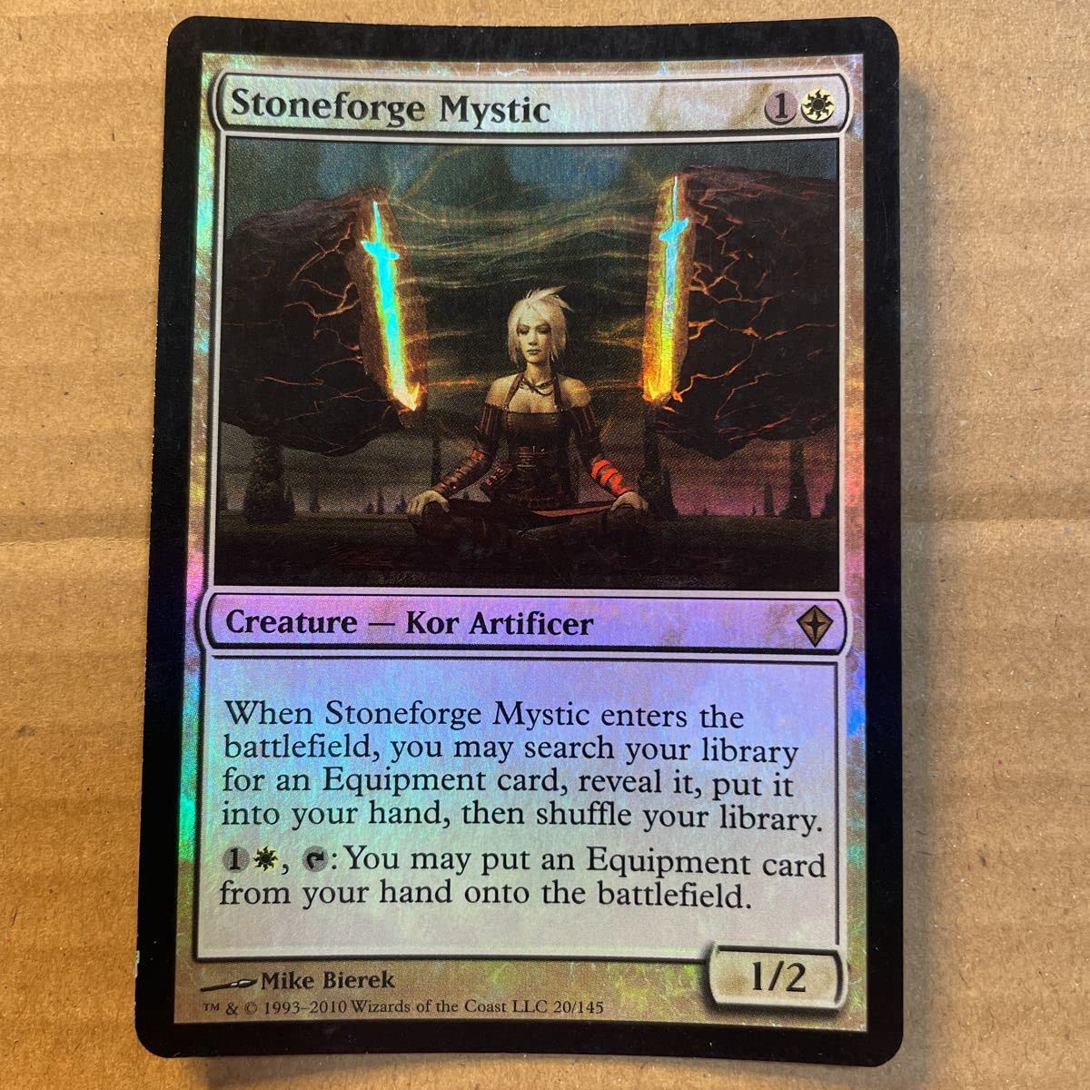 Amazon.co.jp: MTG石鍛冶の神秘家/Stoneforge Mystic 英語版Foil №2 