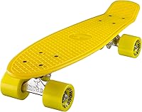 Vista 5 de Ridge Skateboard 55 cm Mini Cruiser Retro Stil in M Rollen Komplett U Fertig Montiert