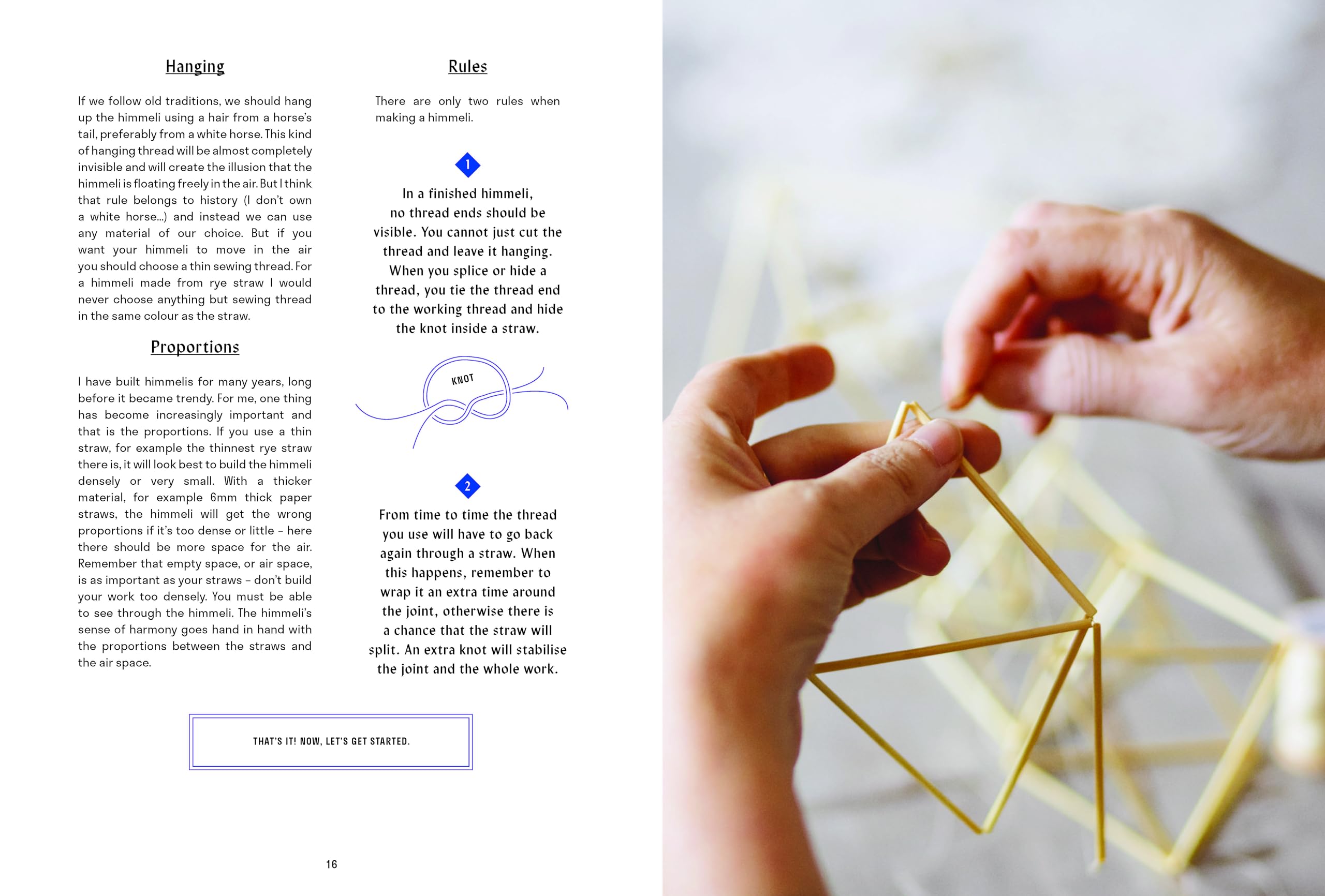 Himmeli: Make Geometric Straw Mobiles