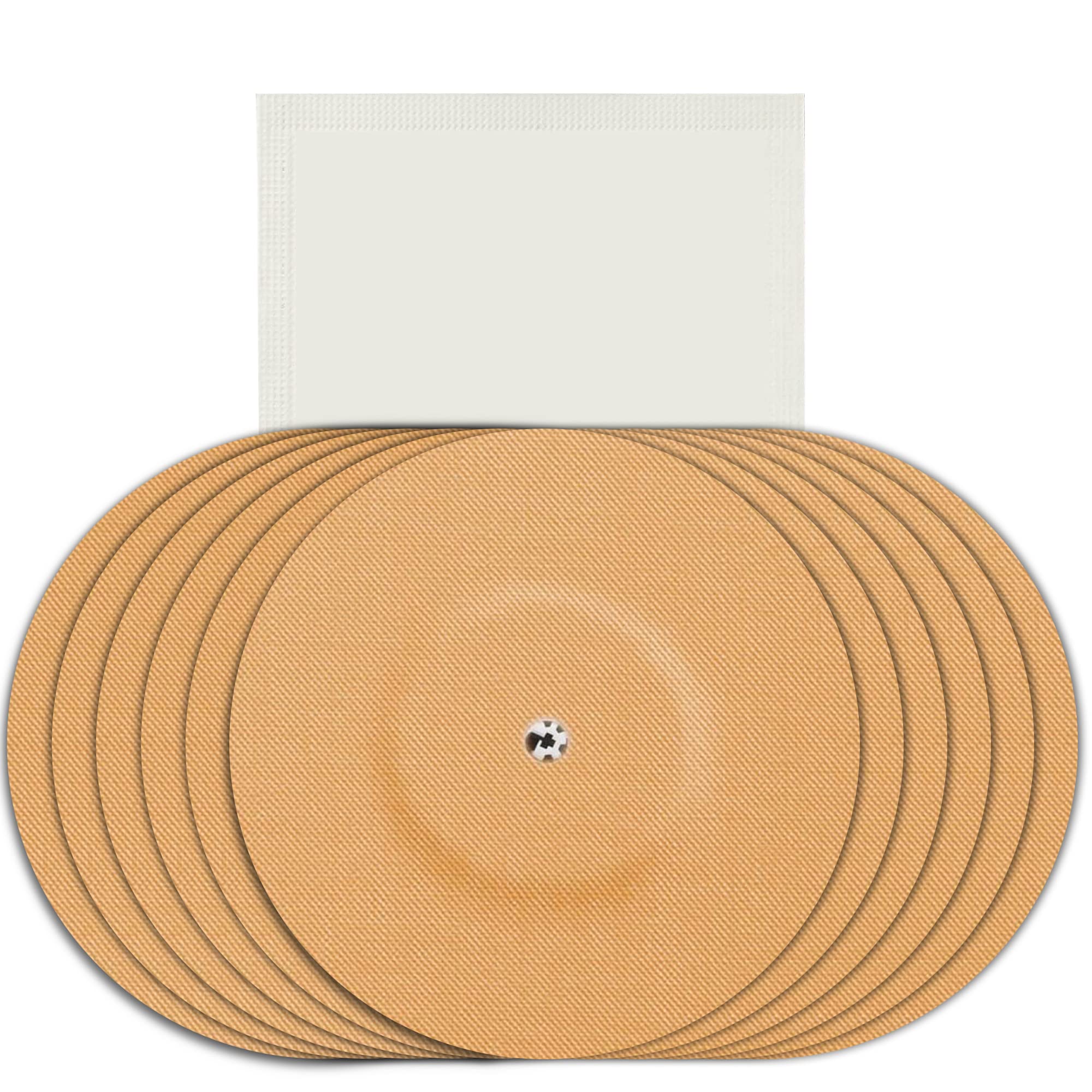 20 Parches Protectores Sensores Freestyle estilo Libre Traspirables y Resistente al Agua Con Orificio en el Centro para el Sensor
