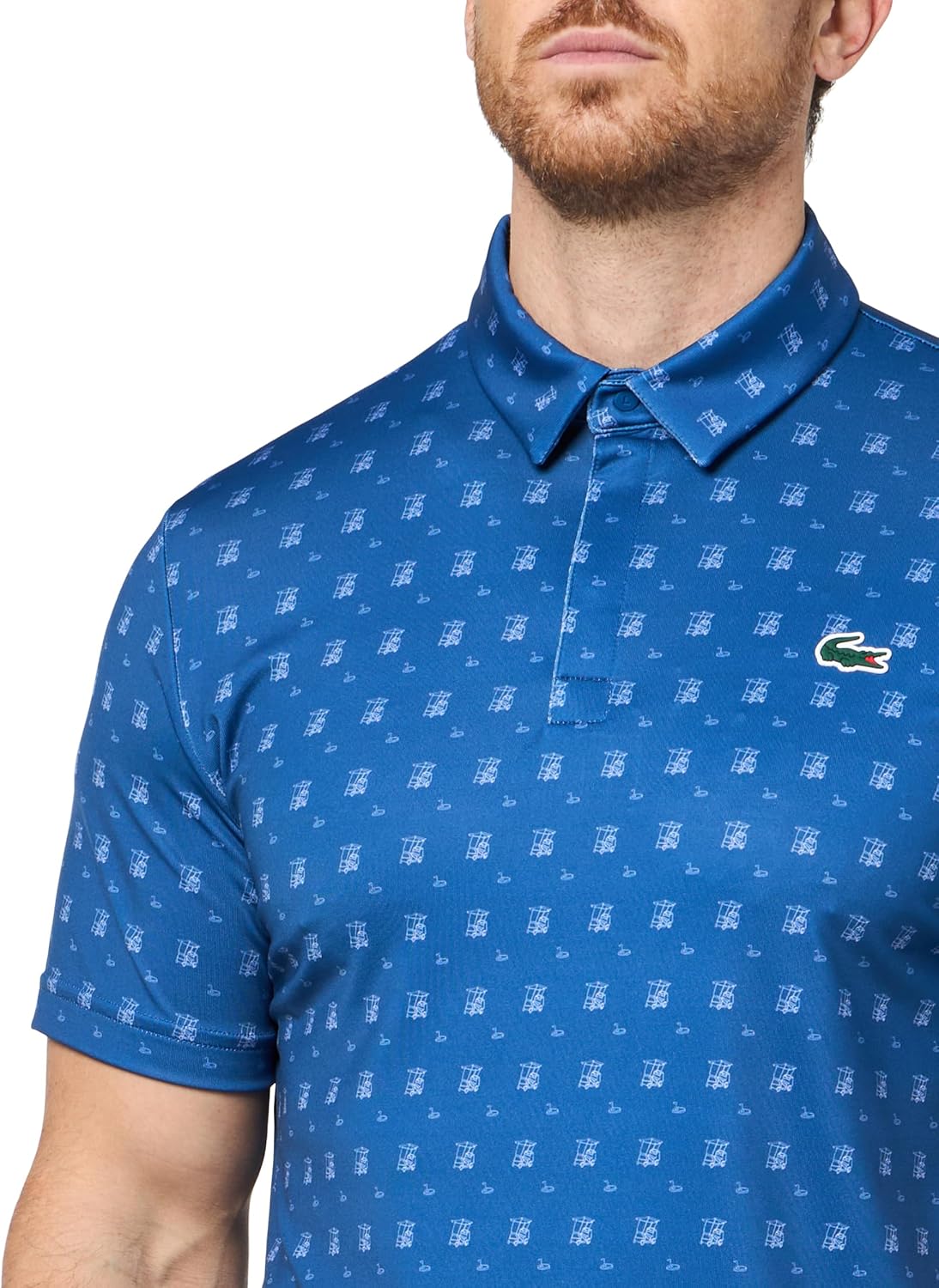 Lacoste Mens Regular Fit Uv Protect Golf Polo Shirt