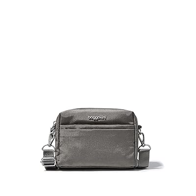 Baggallini 2 in 1 Convertible Belt Bag Bags Sterling Shimmer