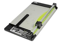 CARL Heavy Duty Rotary Paper Trimmer - 12238, Black/Silver, 18inch