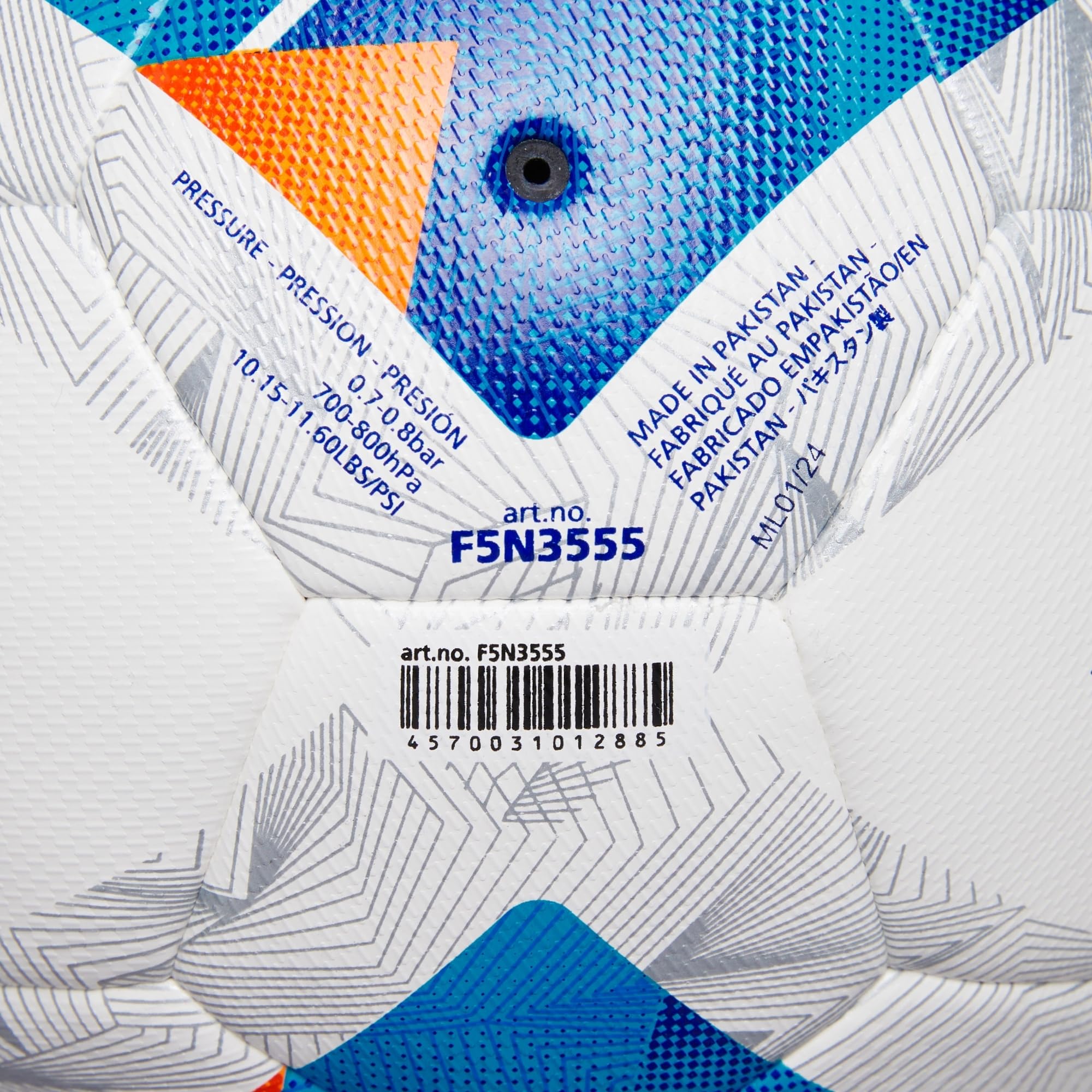 Molten FN3555 Pallone da calcio White/Blue 5