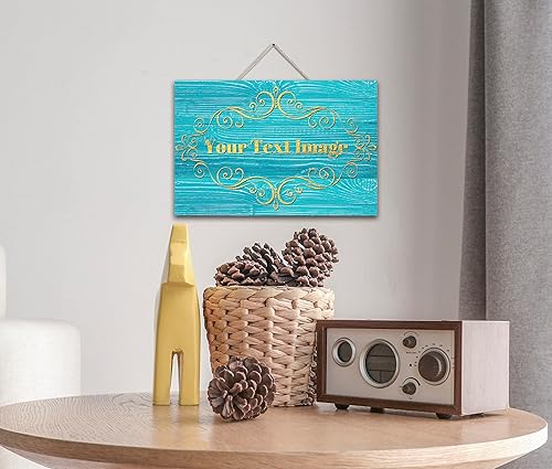 Miniatura 6 de Letrero de madera personalizado para decoración de pared, decoración de pared para sala de estar, granja, oficina, cocina, baño, hogar, inspirador,