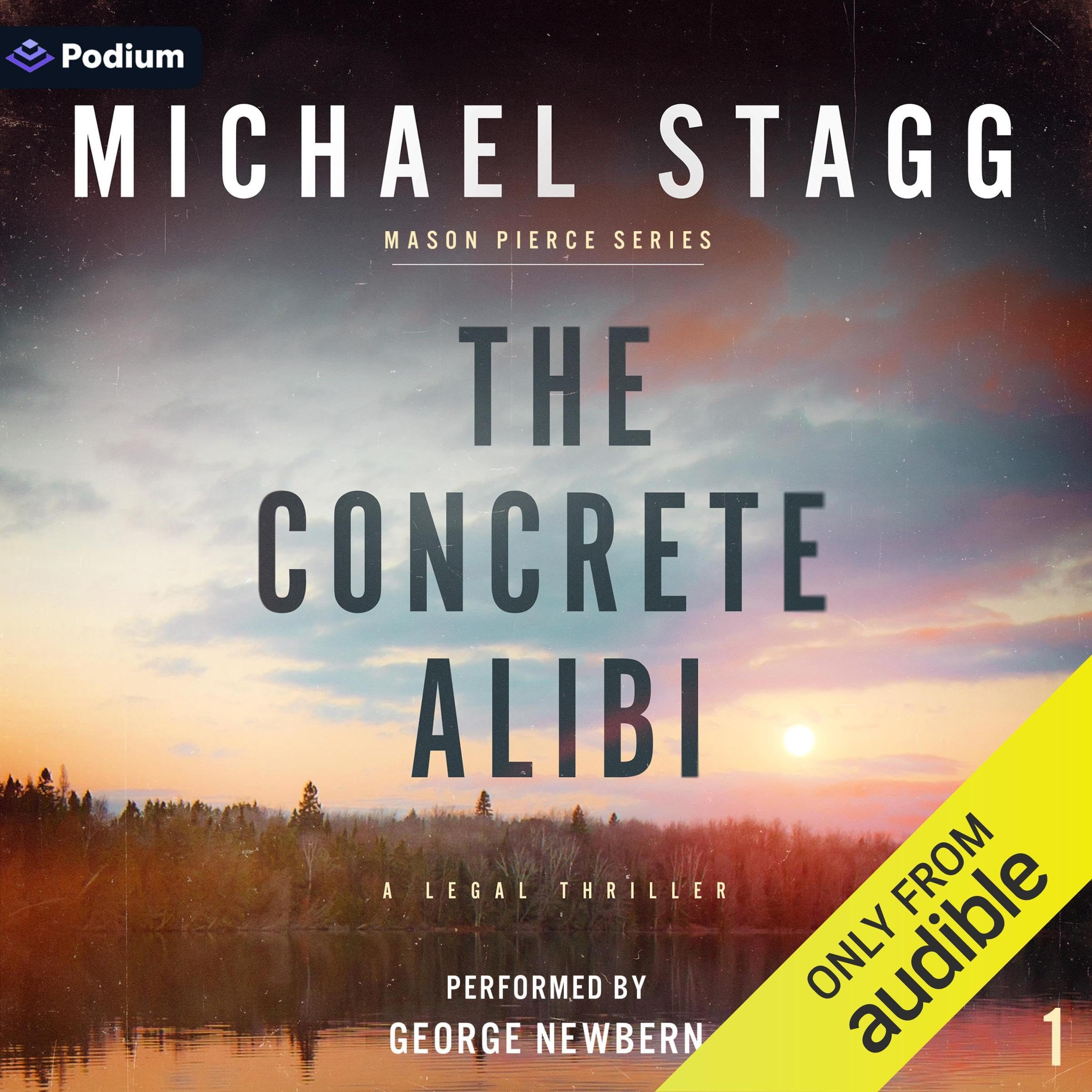 Cover art for The Concrete Alibi: A Legal Thriller