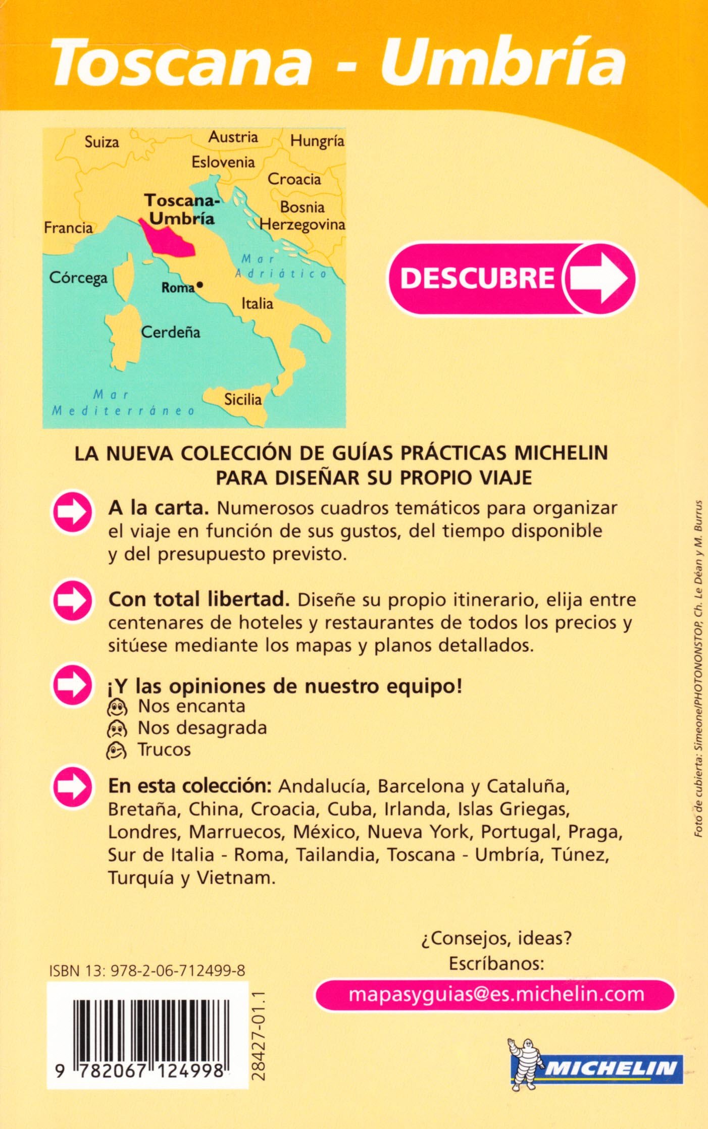 TOSCANA UMBRIA-DESCUBRE (Descubre Michelin)