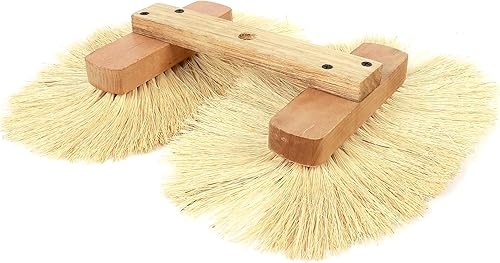 Goldblatt G05261 Cepillo de textura de pie de doble cuervo