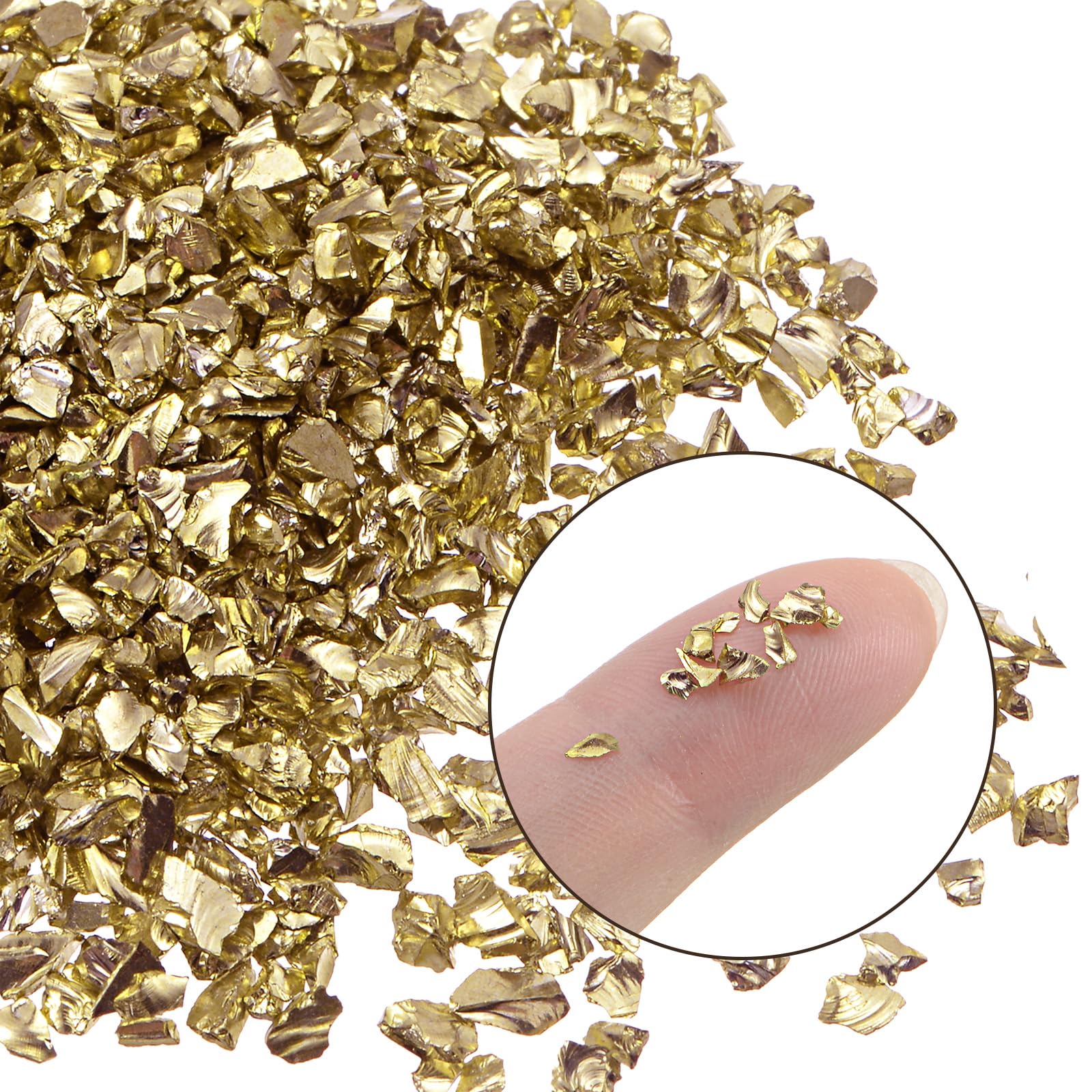 Kozelo 3 Colors Crushed Glass Chips - Image 2