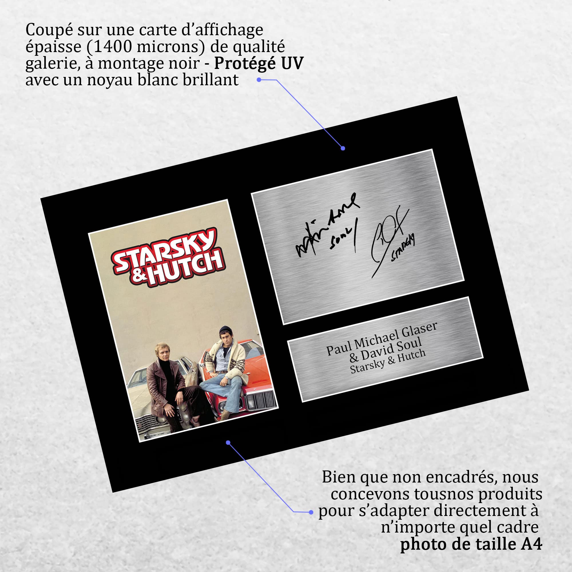 HWC Trading Stephen Amell Arrow Gifts USL Affiche Autographe Imprimée Pour Les Fans De La Série TV – Format Lettre Américaine