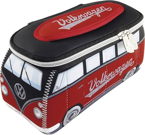 BRISA VW Collection - Volkswagen - Bolsa universal de neopreno para maquillaje, cosméticos, artículos de tocador para farmacia de viaje, con diseño