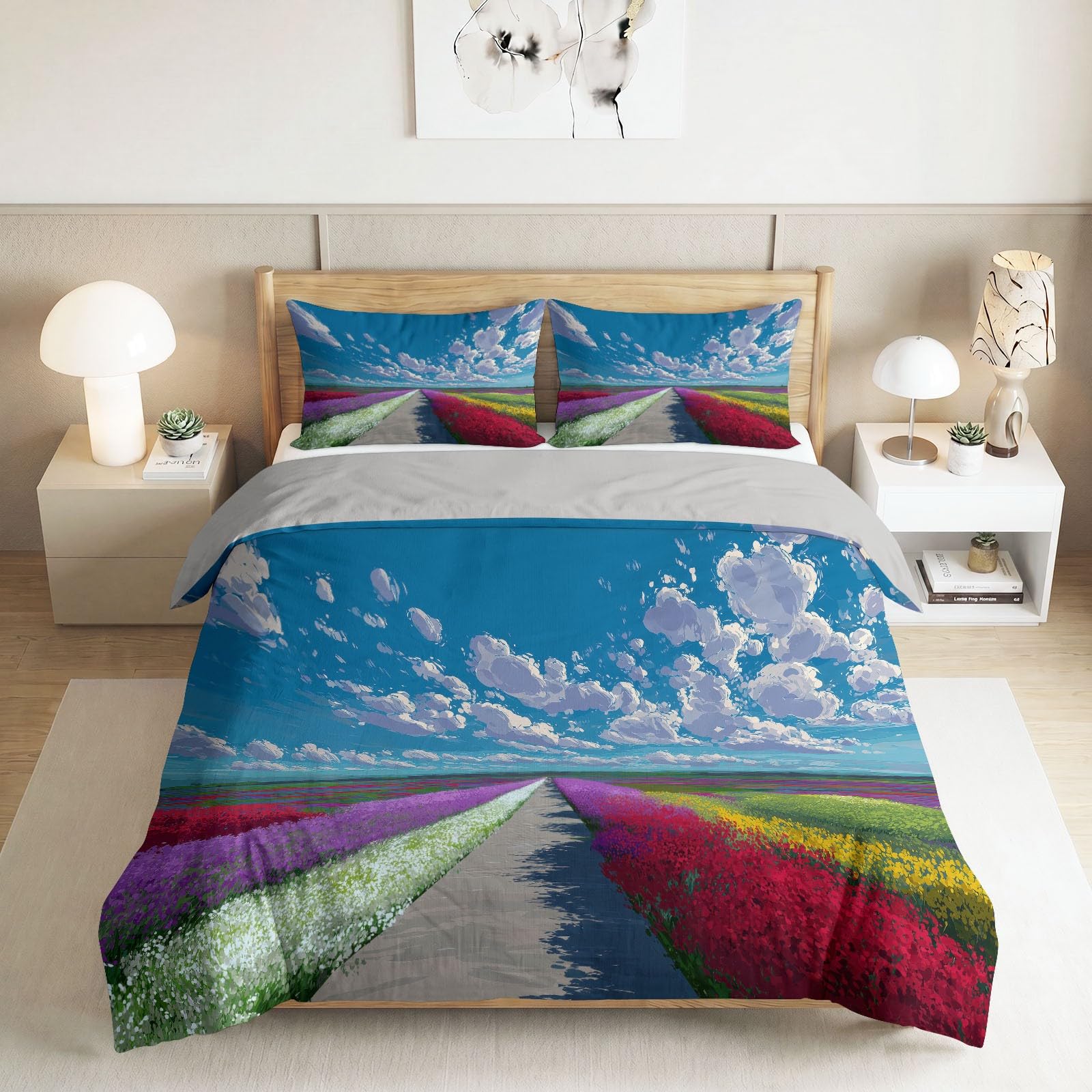 Housse de couette 240 x 220 cm imprimée pour renouveler la décoration d'une chambre d'ado