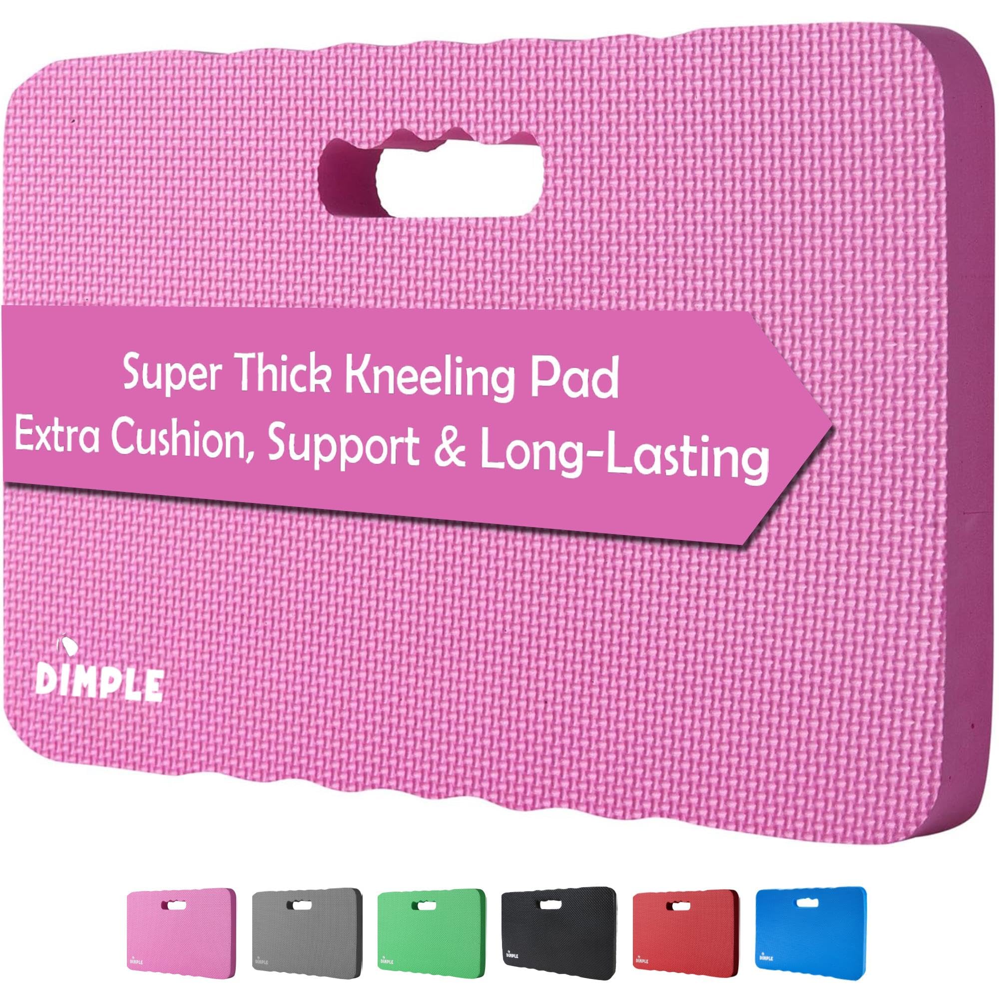 Dimple Kneeling Pad, High Density Thick Foam Comfort Kneeling Mats for Gardening, Yoga Exercise, Garden Cushions, Knee Pads