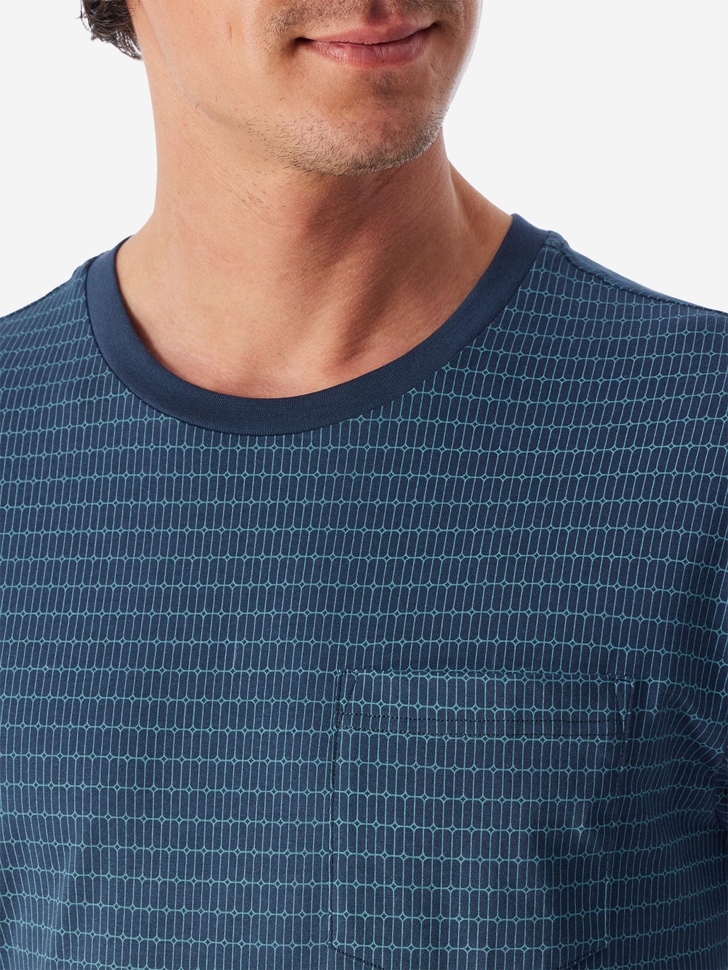 Schiesser Herren Nachthemd Comfort Essentials Schlafshirt bequem Nachtkleid