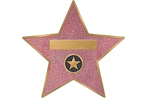 Glitz & Glam Walk of Fame Stars Decor