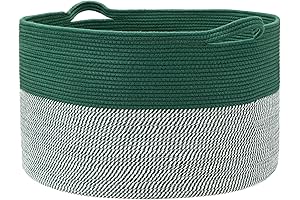 Green Jumbo Laundry Basket: Spacious and Sustainable Storage Solution