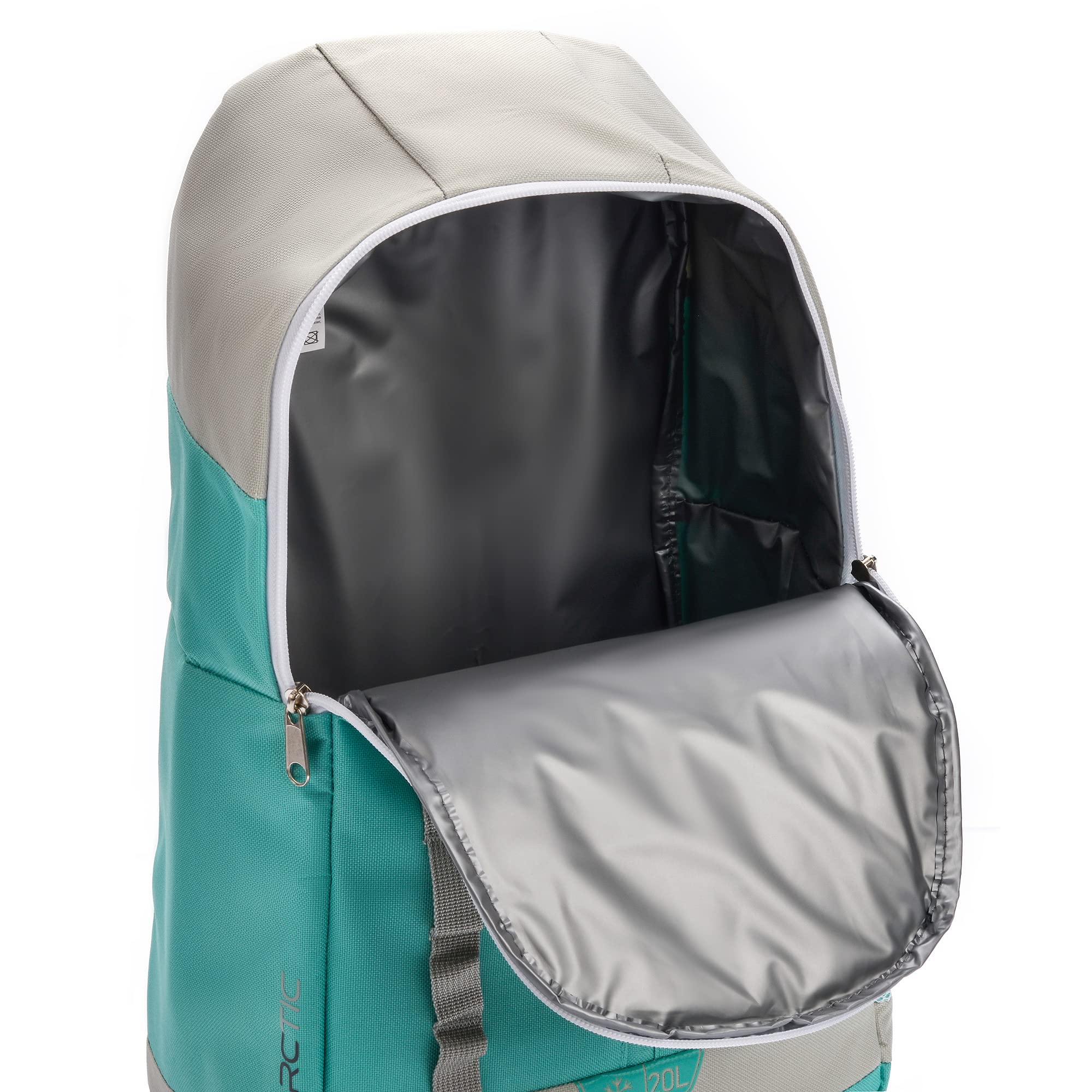 meteor Zaino Termico per Pic nic Viaggio Campeggio Barbecue all'Aperto Eventi - Zaino Isoterma 10 L o 20 L per Alimenti Mantenere Pranzo Arctic - 3