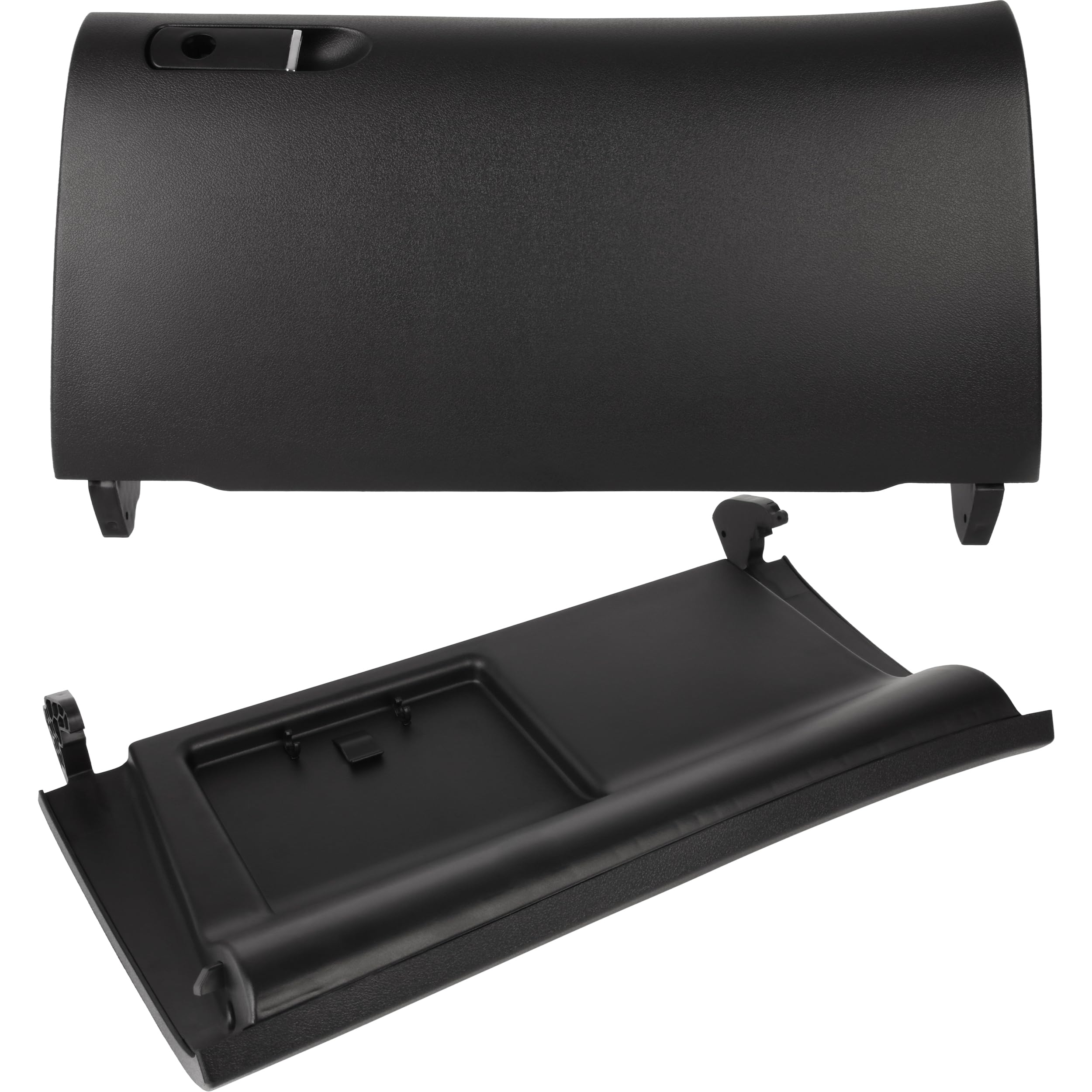 RECAMBO Handschuhfach Deckel Klappe mit Griff passend für Audi A4 8E B6-B7 BJ 2000-2008 - OEM-Optik, passgenaue Aufnahme, einfache Montage, langlebige Materialien, Innenraum-Reparatur