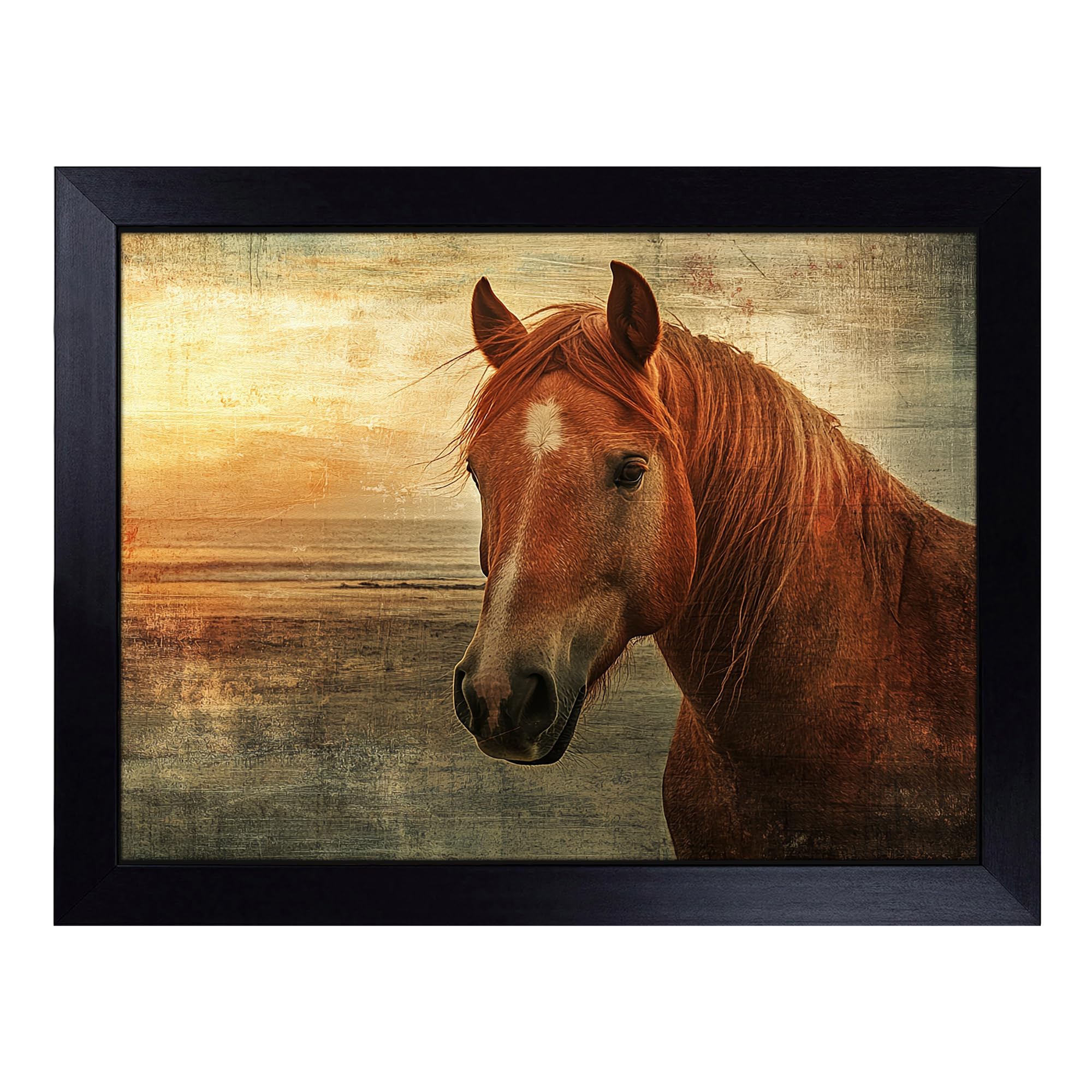 Shire Horse Design | Lap Tray with Padded Cushion, Portable Surface with Bean Bag Base, Perfect Surface for Working, Crafting, TV Eating and Laptop Use