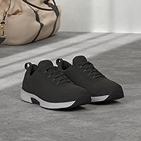 Vista 2 de Orthofeet Zapatillas ortopédicas de lava de punto para hombre Gris