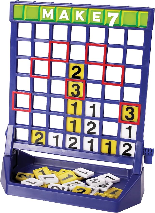 Make 7 - Juego de fichas con números y consola, 5" miniatura 3