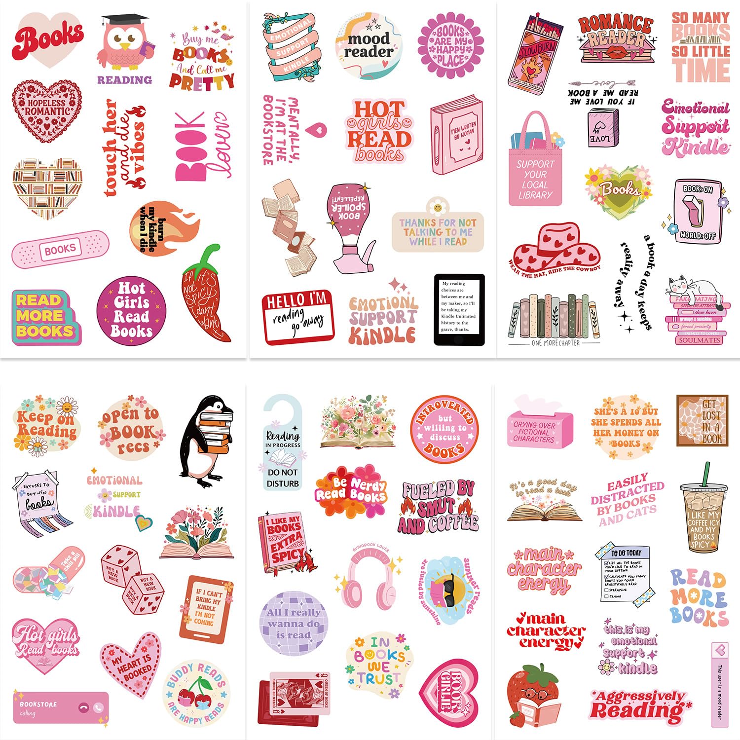 Book Stickers 100 Pcs - Image 2
