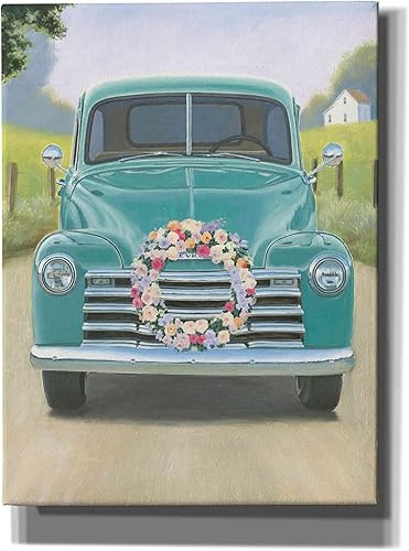 Epic Graffiti James Wiens - Lienzo decorativo para pared, diseño de "Beautiful Country I", 12 x 16 pulgadas