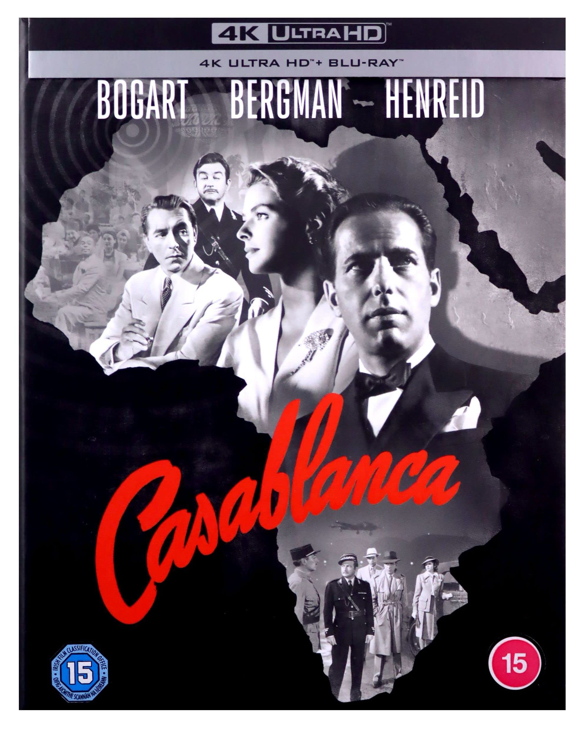 Casablanca 80 aniversario Ultimate Edición Coleccionista con Steelbook [4K Ultra HD] [1942]