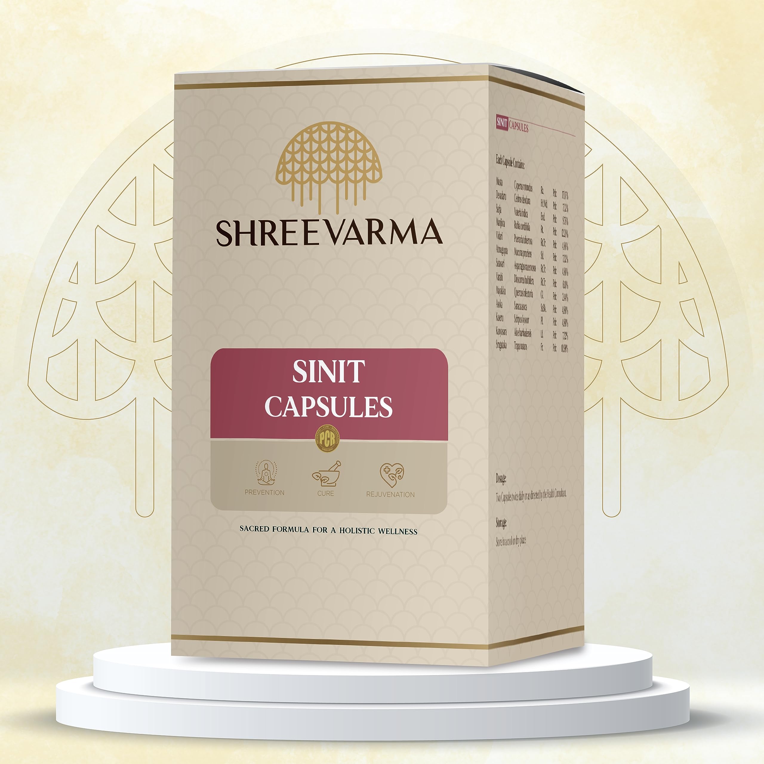 Buy ShreeVarma Sinit s for Treating Sinus Medicine for Clear Breathing and Easy Congestion