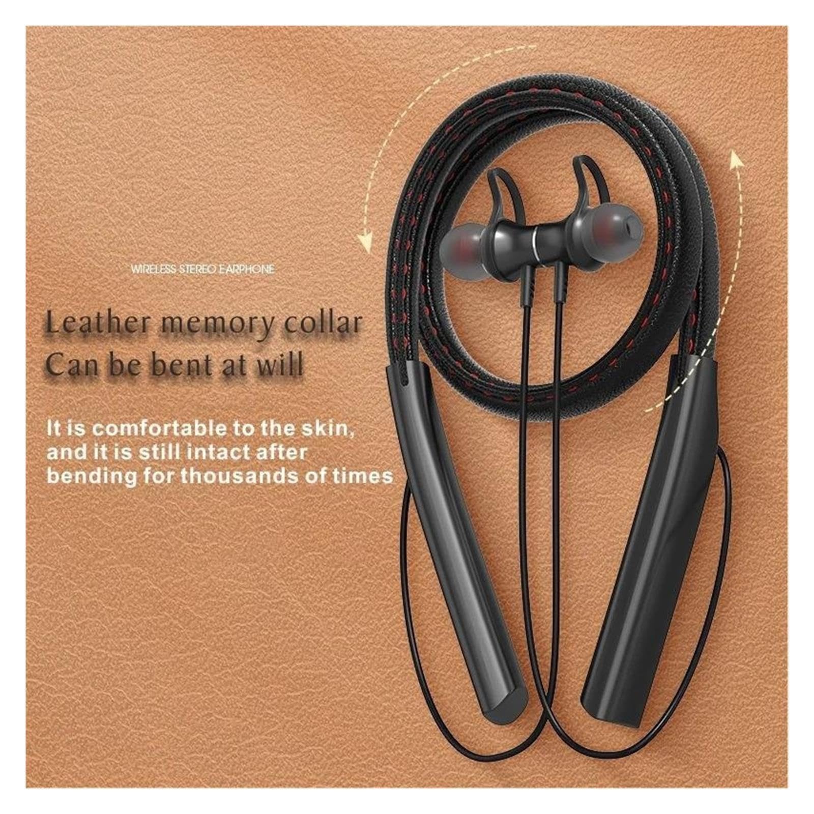 Archetto Da Collo In Pelle PU BT Hifi Sound Wireless